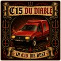 Sticker #10 C15 du diable