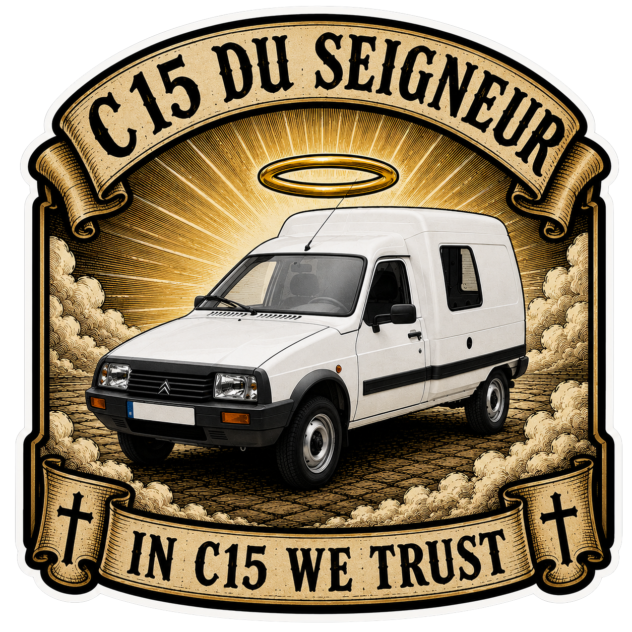 Sticker #09 C15 du Seigneur