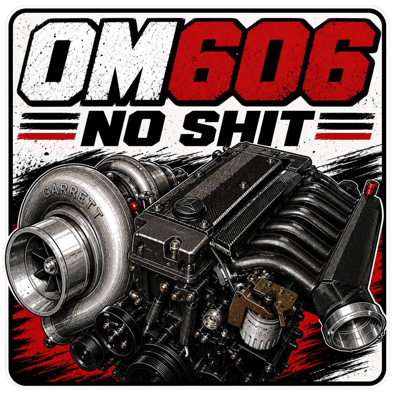 Sticker #07 OM606 No Shit