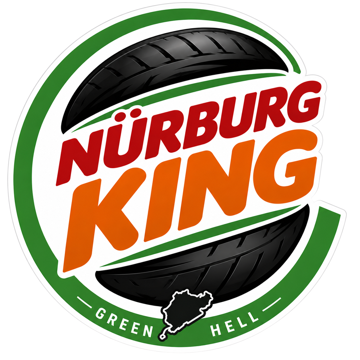 Sticker #13 Nürburg King