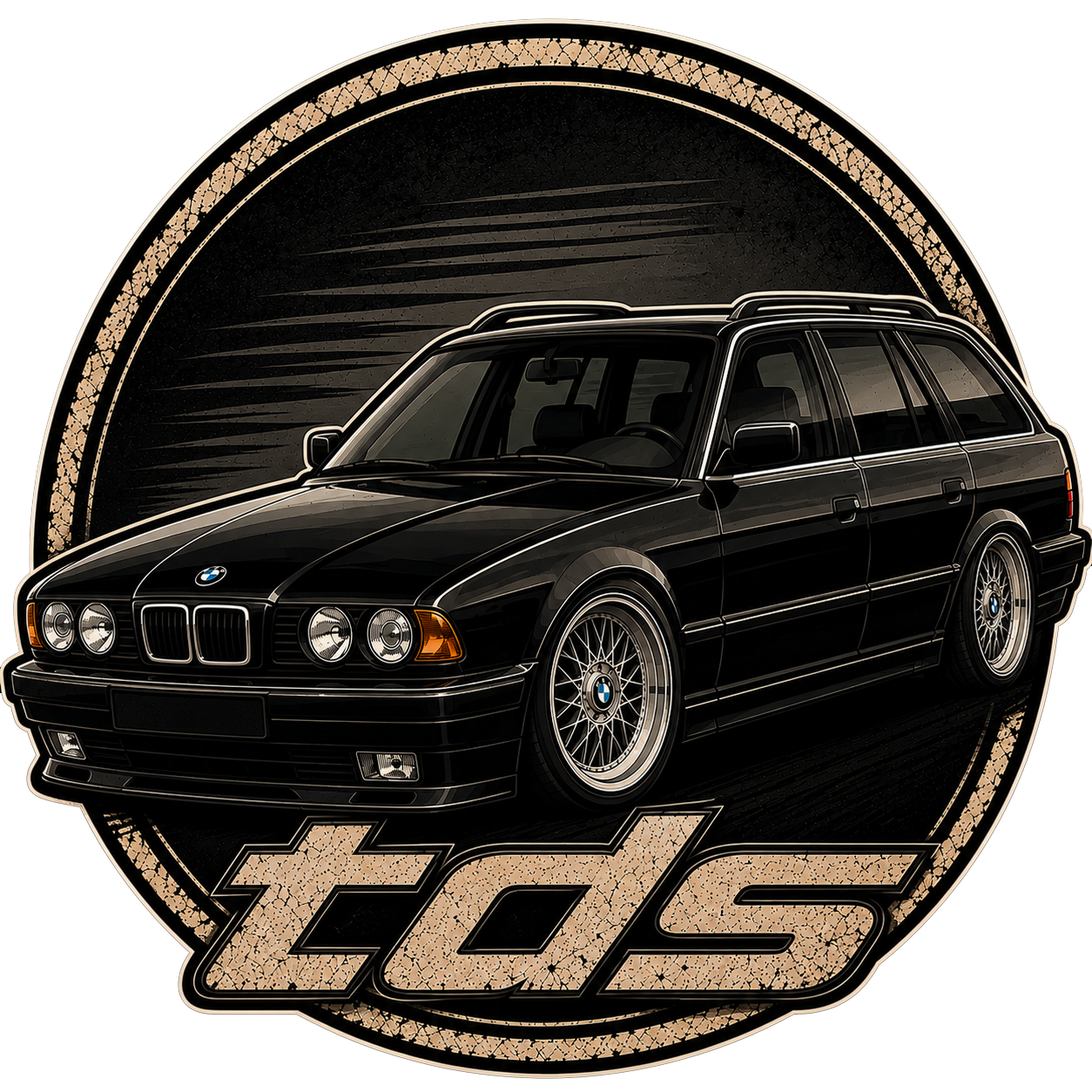Sticker #21 E34 TDS Touring